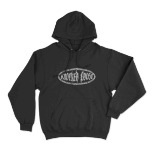 Knocked Loose Oval Logo Unisex Hoodie Black