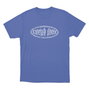 Knocked Loose Oval Logo Unisex T Shirt Blue