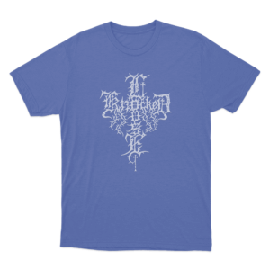 Knocked Loose Thorn Cross Logo Unisex T Shirt Blue