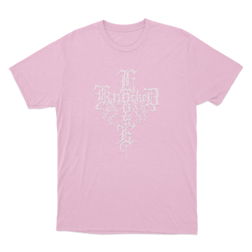 Knocked Loose Thorn Cross Logo Unisex T Shirt Pink Knocked Loose Thorn Cross Logo Unisex T Shirt Pink