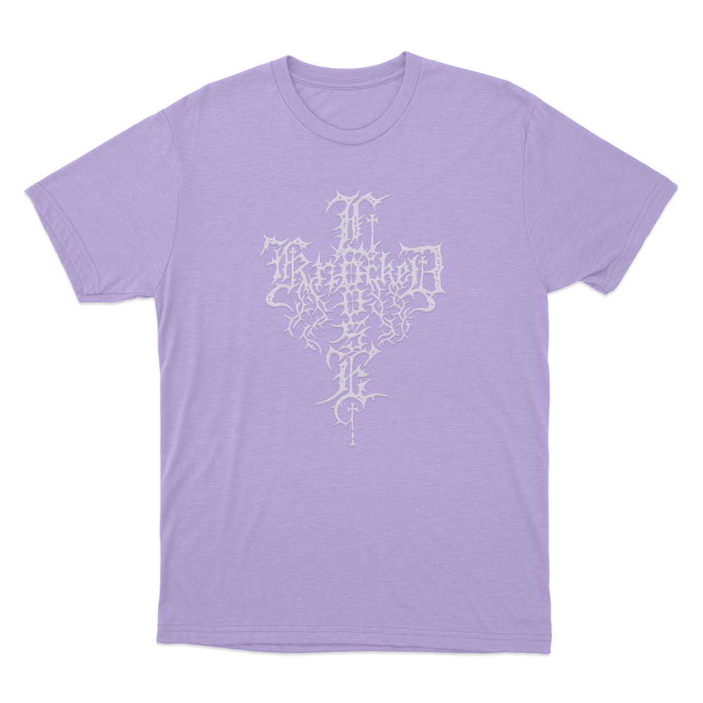 Knocked Loose Thorn Cross Logo Unisex T Shirt Purple Knocked Loose Thorn Cross Logo Unisex T Shirt Purple