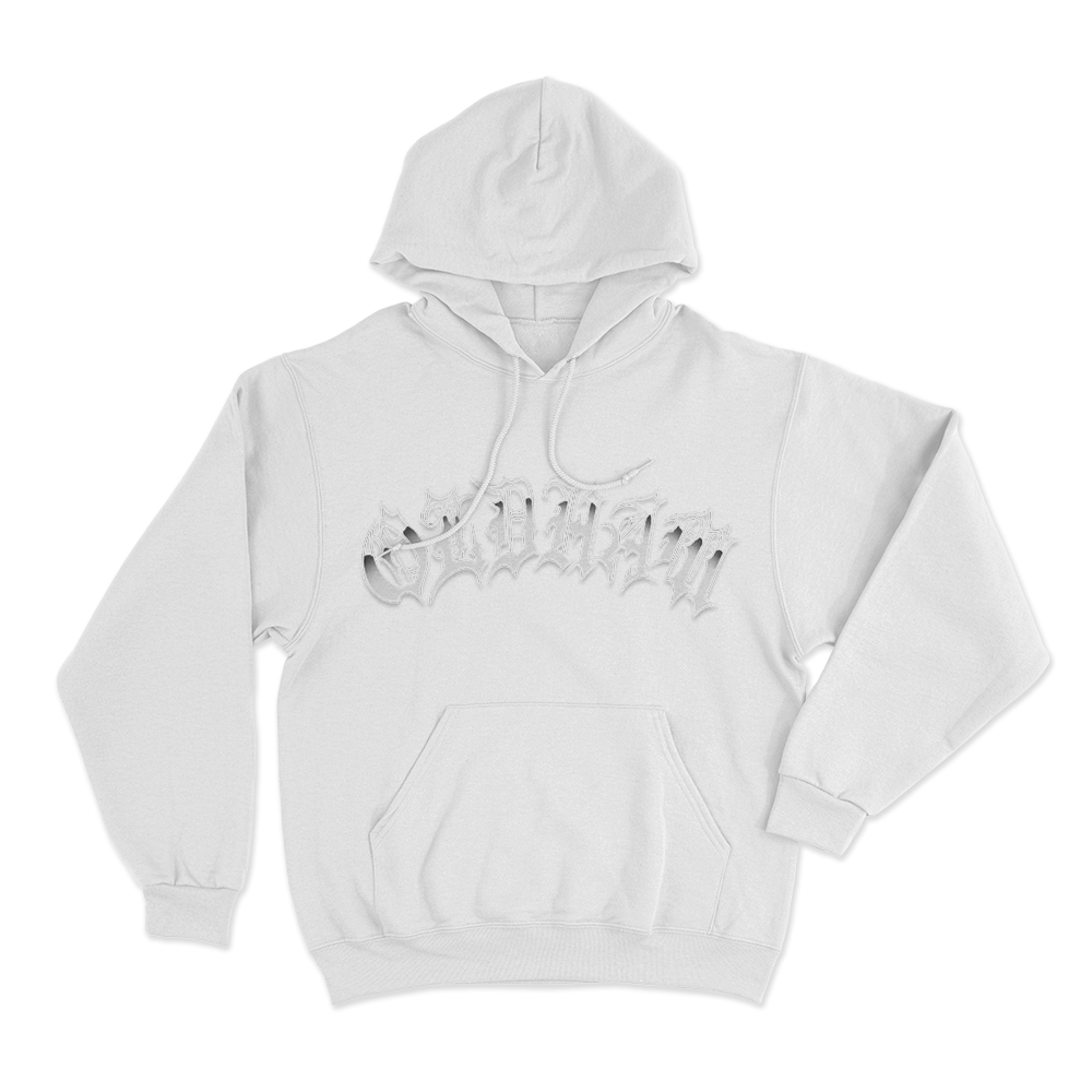Oldham Unisex Hoodie White Oldham Unisex Hoodie White