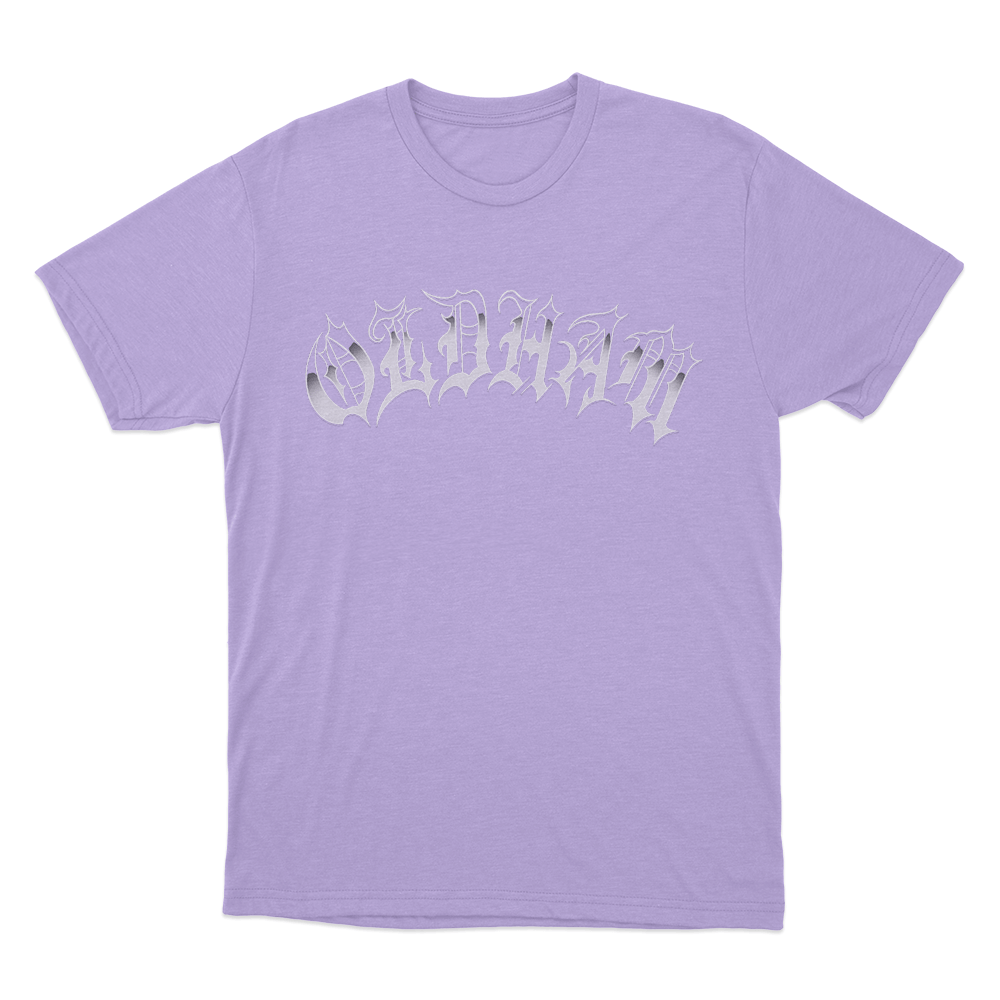 Oldham Unisex T Shirt Purple Oldham Unisex T Shirt Purple