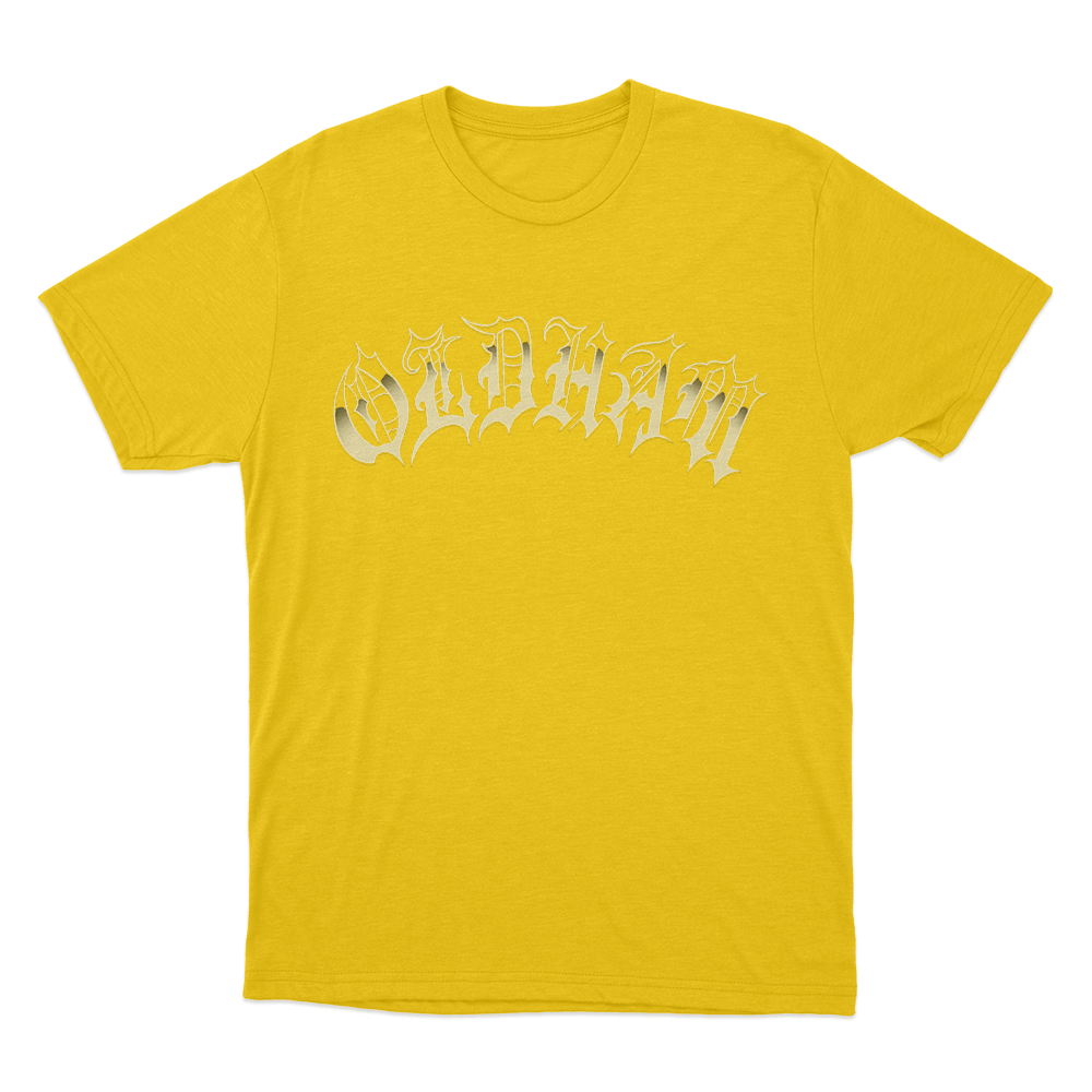 Oldham Unisex T Shirt Yellow Oldham Unisex T Shirt Yellow